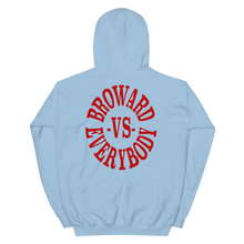 Load image into Gallery viewer, Broward -vs- Everybody | Hoodie (crimson)
