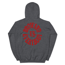 Load image into Gallery viewer, Broward -vs- Everybody | Hoodie (crimson)
