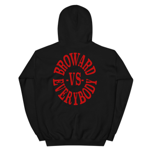 Broward -vs- Everybody | Hoodie (crimson)