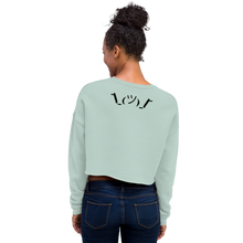 Load image into Gallery viewer, Busy Life &quot;Original Black&quot; | Women Crop Sweatshirt
