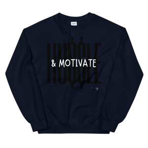 Hustle & Motivate "Original Black" | Sweatshirt