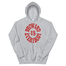 Load image into Gallery viewer, Broward -vs- Everybody | Hoodie (crimson)
