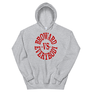 Broward -vs- Everybody | Hoodie (crimson)