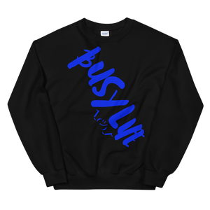 Busy Life "NIP BLUE" | BLKnWHT col. | Sweatshirt