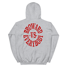 Load image into Gallery viewer, Broward -vs- Everybody | Hoodie (crimson)
