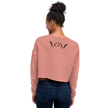 Load image into Gallery viewer, Busy Life &quot;Original Black&quot; | Women Crop Sweatshirt
