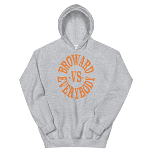 Broward -vs- Everybody | Hoodie (FL Orange)