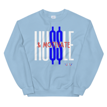 Load image into Gallery viewer, Hustle &amp; Motivate &quot;Red/Blue&quot; | Sweatshirt
