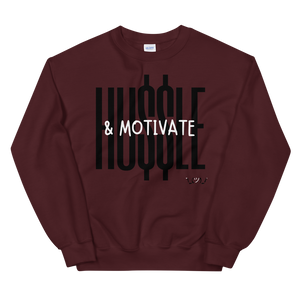 Hustle & Motivate "Original Black" | Sweatshirt