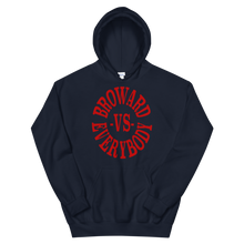 Load image into Gallery viewer, Broward -vs- Everybody | Hoodie (crimson)
