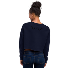 Load image into Gallery viewer, Busy Life &quot;Original Black&quot; | Women Crop Sweatshirt
