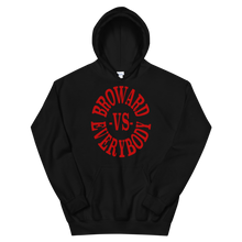 Load image into Gallery viewer, Broward -vs- Everybody | Hoodie (crimson)
