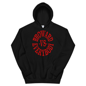 Broward -vs- Everybody | Hoodie (crimson)