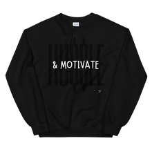 Load image into Gallery viewer, Hustle &amp; Motivate &quot;Original Black&quot; | Sweatshirt
