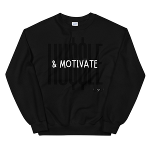 Hustle & Motivate "Original Black" | Sweatshirt