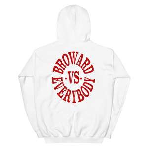 Broward -vs- Everybody | Hoodie (crimson)