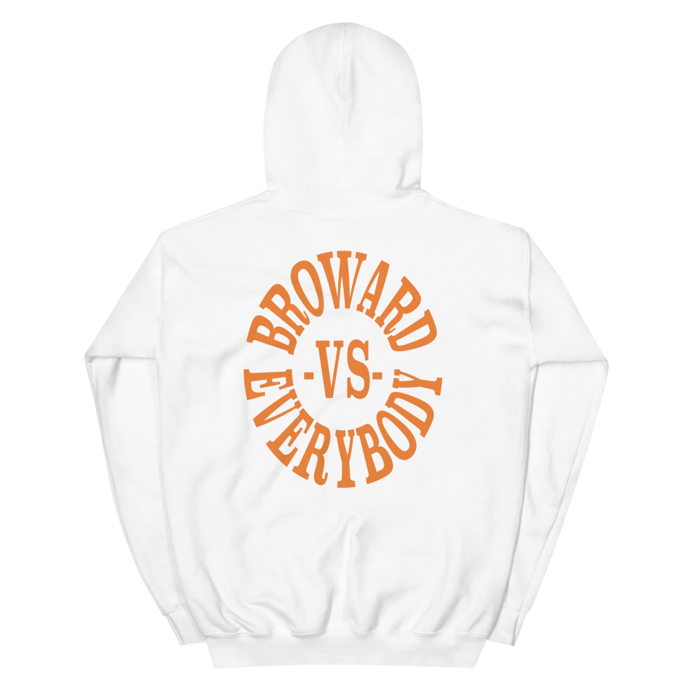 Broward -vs- Everybody | Hoodie (FL Orange)