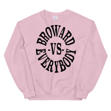 Load image into Gallery viewer, Broward -vs- Everybody | Crewneck (noir)
