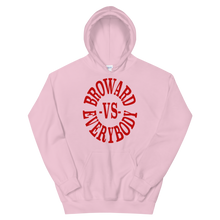 Load image into Gallery viewer, Broward -vs- Everybody | Hoodie (crimson)
