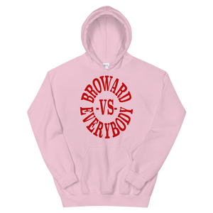 Broward -vs- Everybody | Hoodie (crimson)