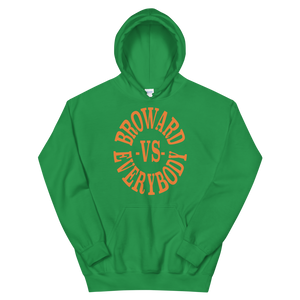 Broward -vs- Everybody | Hoodie (FL Orange)