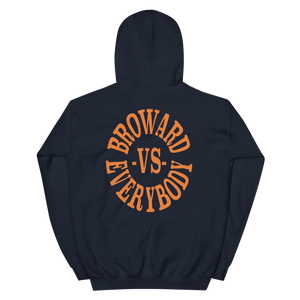 Broward -vs- Everybody | Hoodie (FL Orange)