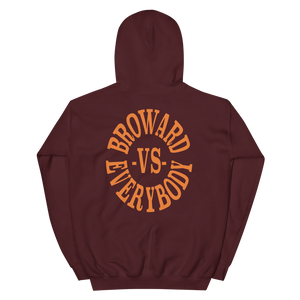 Broward -vs- Everybody | Hoodie (FL Orange)