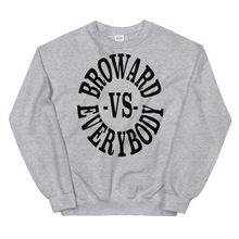 Load image into Gallery viewer, Broward -vs- Everybody | Crewneck (noir)
