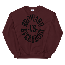 Load image into Gallery viewer, Broward -vs- Everybody | Crewneck (noir)
