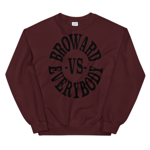 Broward -vs- Everybody | Crewneck (noir)