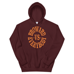 Broward -vs- Everybody | Hoodie (FL Orange)